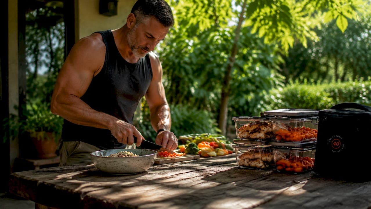 Meal Prep for Strength Athletes Over 40: Real Guide